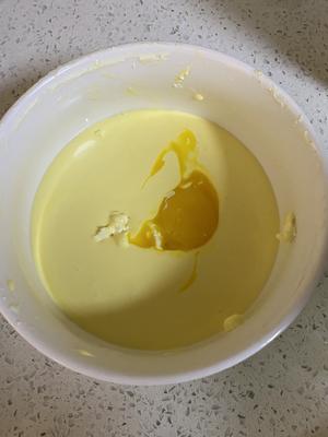 大理石纹可可轻乳酪蛋糕（可可粉/消耗奶油奶酪/不用黄油/八寸方盘）的做法 步骤6