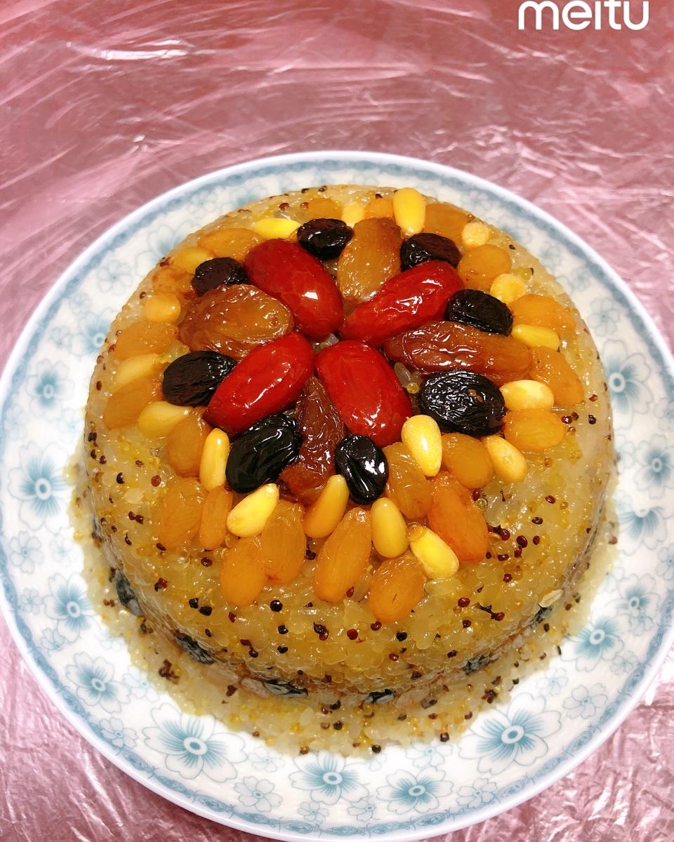 nxcjj做的黄米藜麦八宝饭-2018年夜饭【曼食慢语】