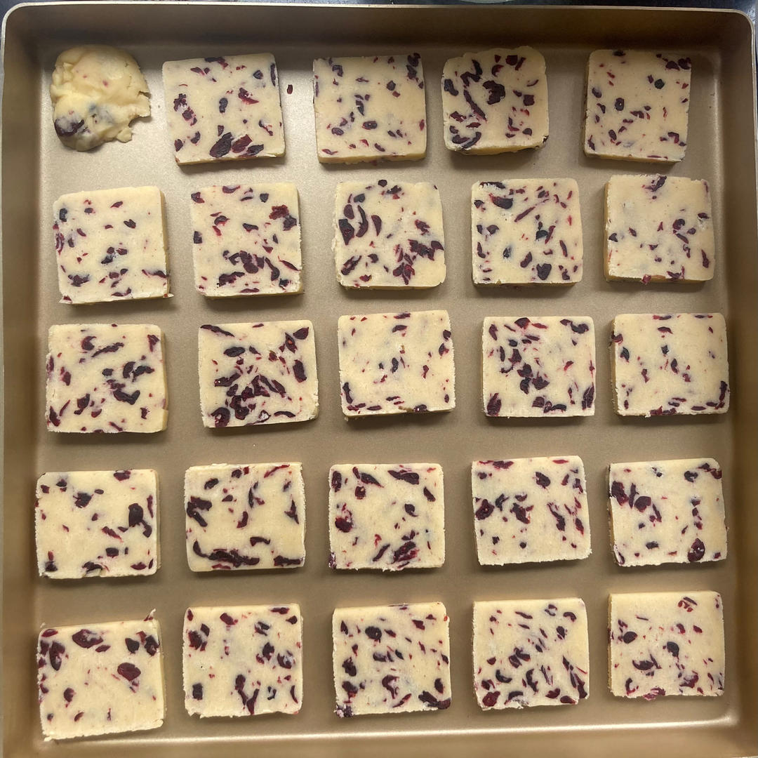 蔓越莓饼干 新手也不怕