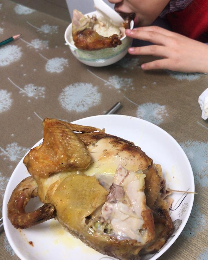 脆皮烤鸡