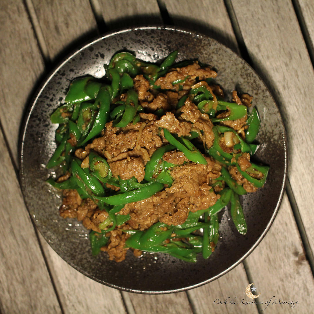 青椒牛肉