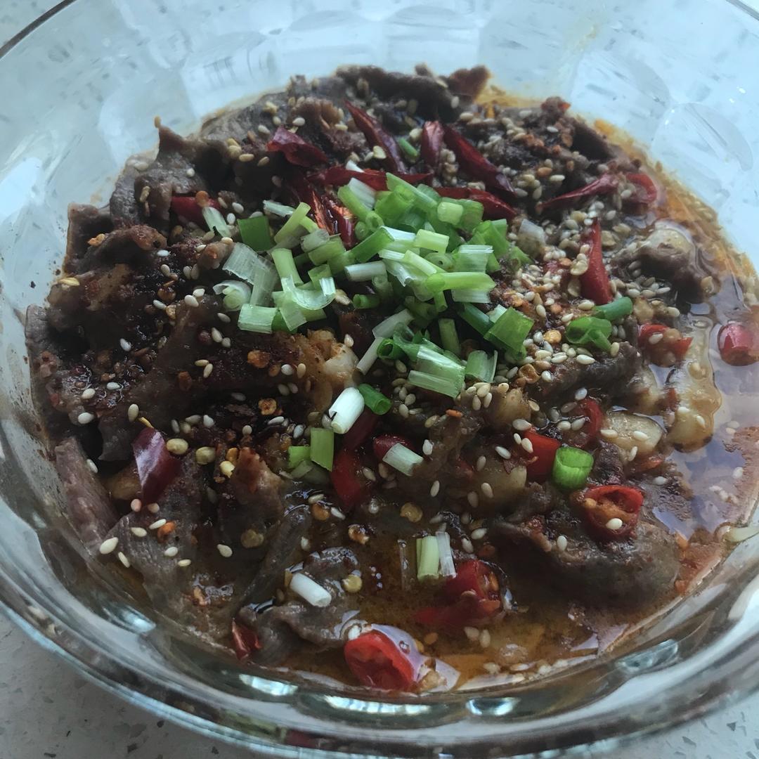 水煮牛肉