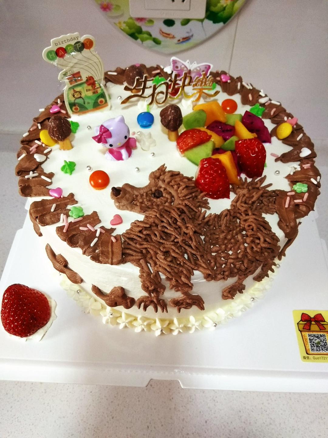 白雪公主生日蛋糕