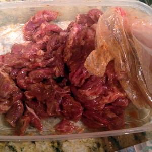 香菜孜然牛肉的做法 步骤4