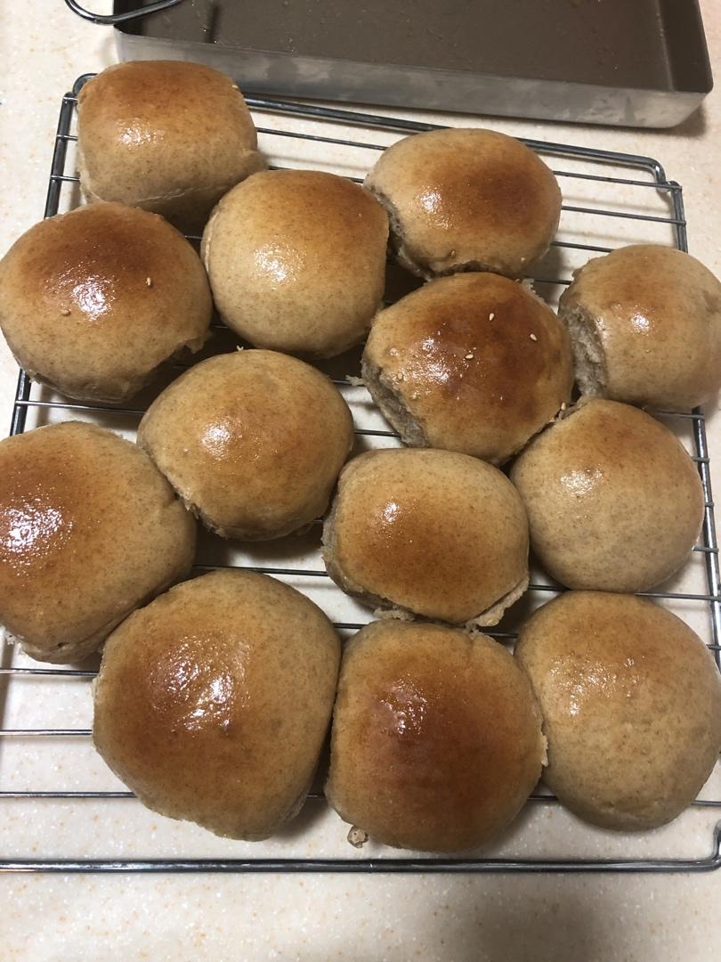 高含量全麦黑糖蜂蜜小面包