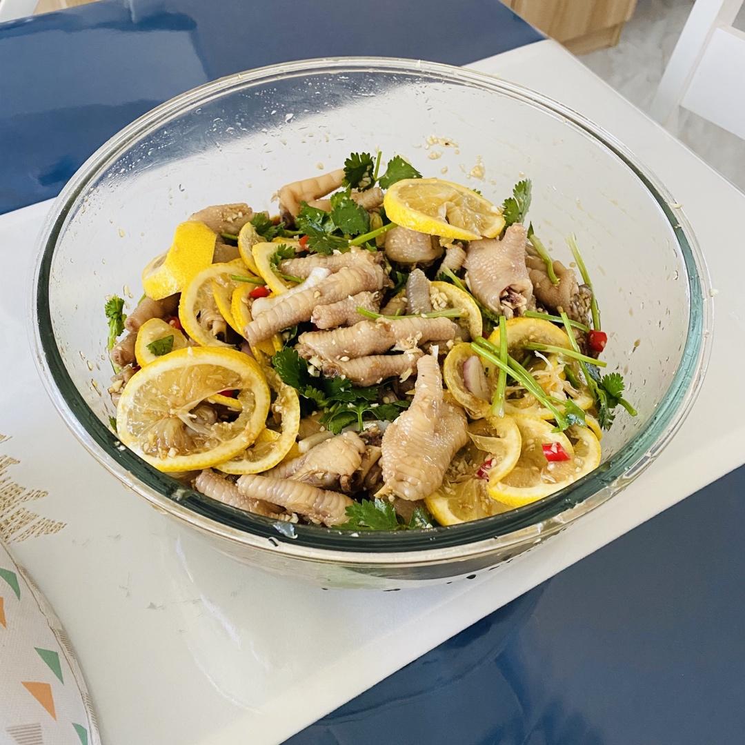 【柠檬酸辣鸡爪】自制超级无敌美味的网红鸡爪