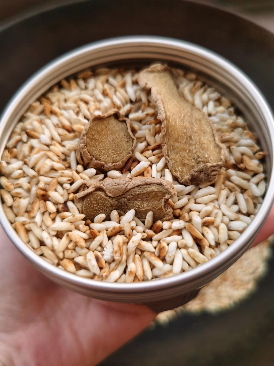 刮脂！健脾祛湿！炒米养生茶