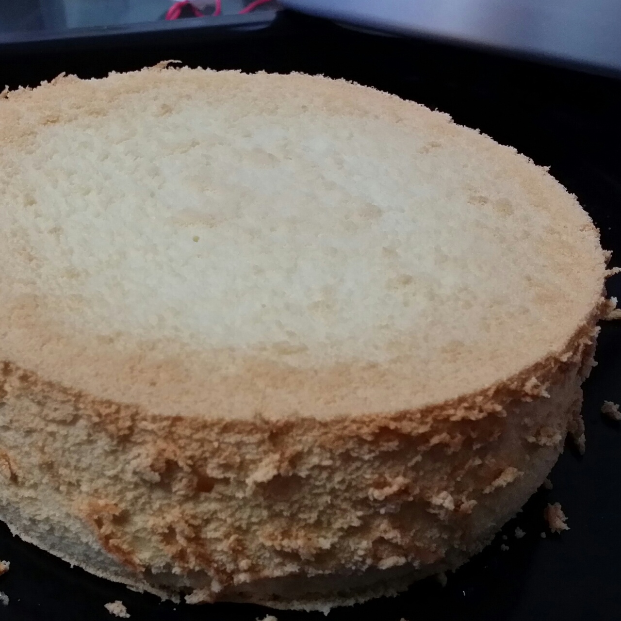6寸原味戚风蛋糕