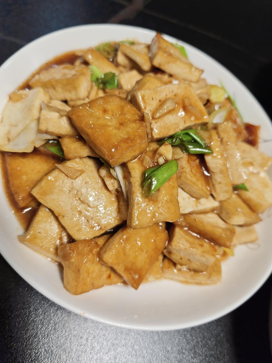 无敌好吃的香煎豆腐