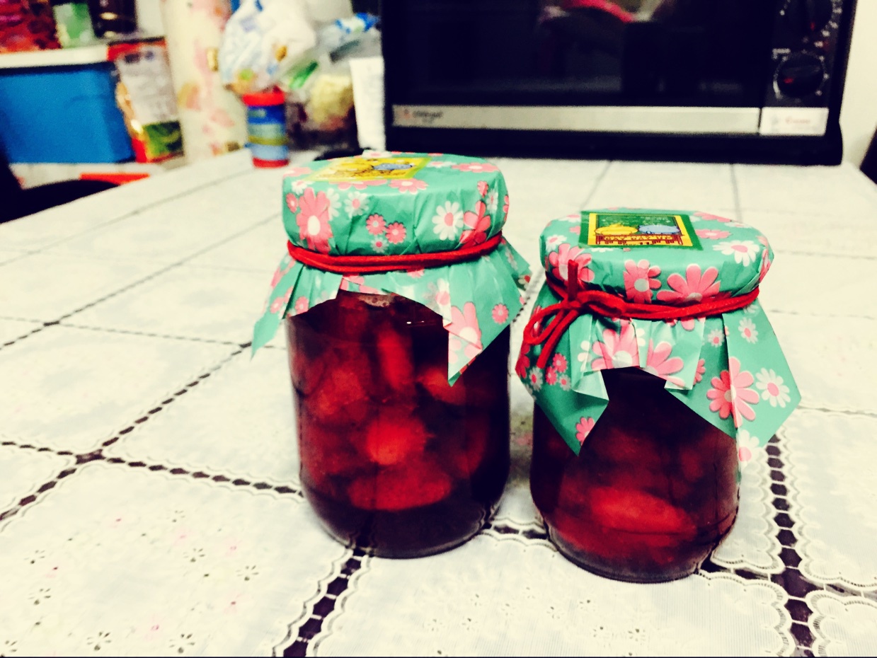 roasted strawberries（烤草莓酱）