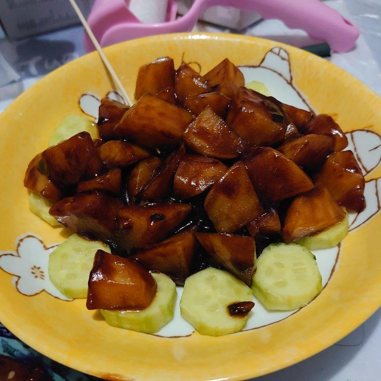 🔥巨下饭，软糯入味！比肉还好吃的红烧土豆