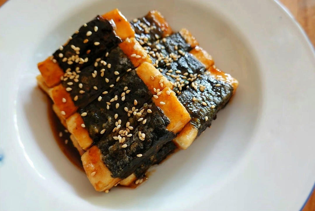 日式照烧海苔豆腐|米饭杀手