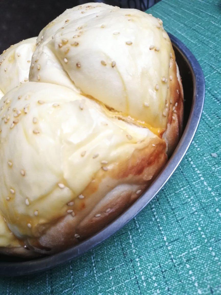 一次醒发的简单电饭锅（电高压锅）面包