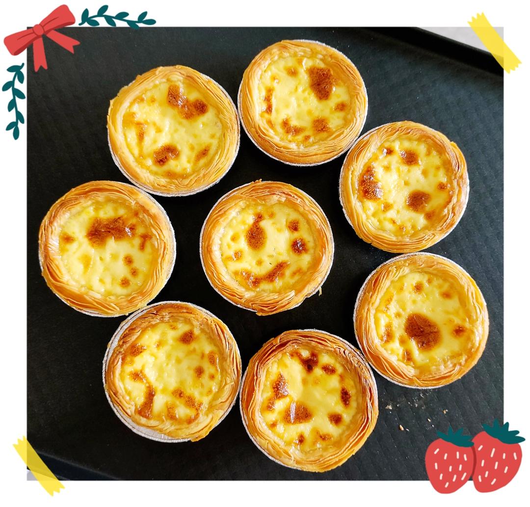 超嫩滑的葡式蛋挞(全蛋版)新手友好『秒杀KFC』