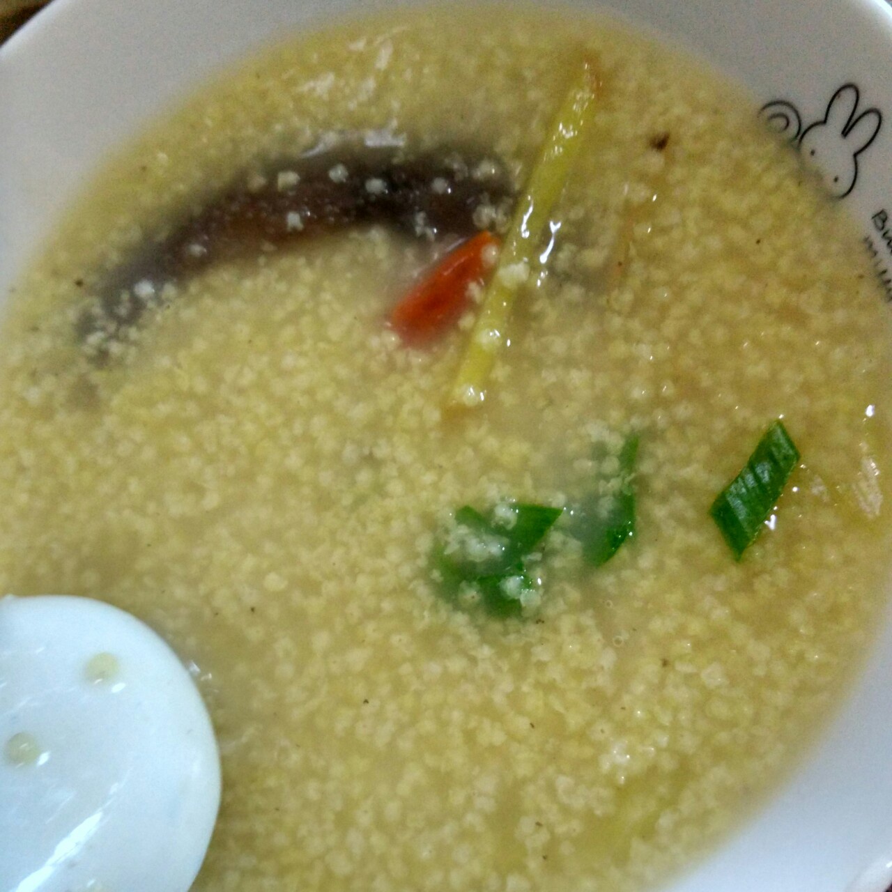 小米海参粥