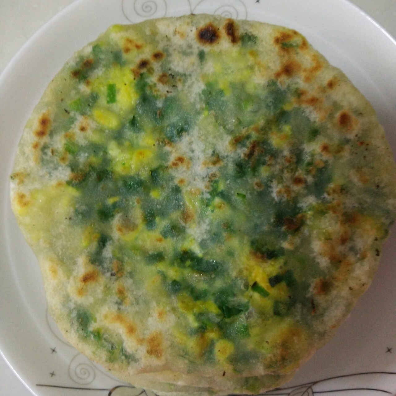 韭菜馅饼
