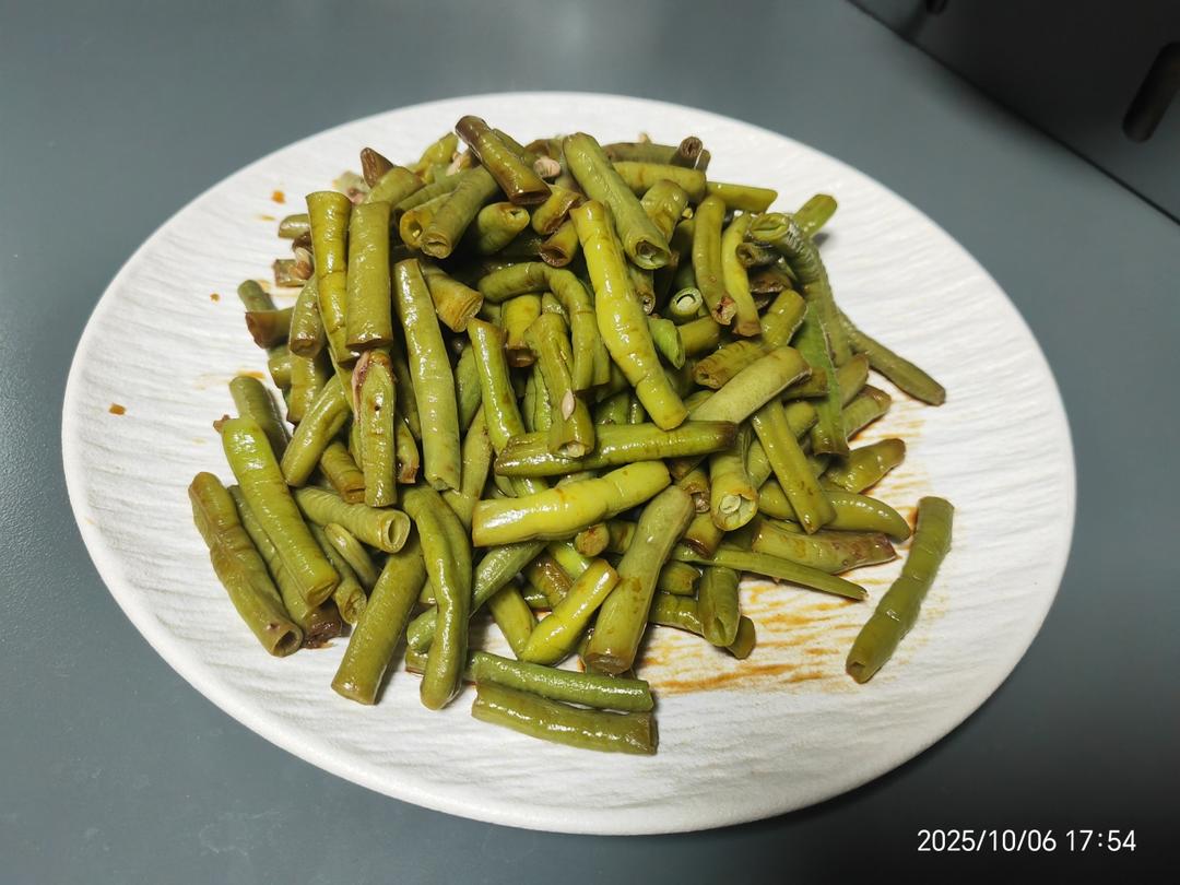 清炒长豇豆