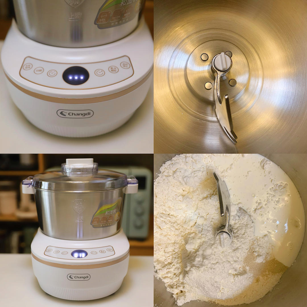 纯奶手撕吐司的做法 步骤1