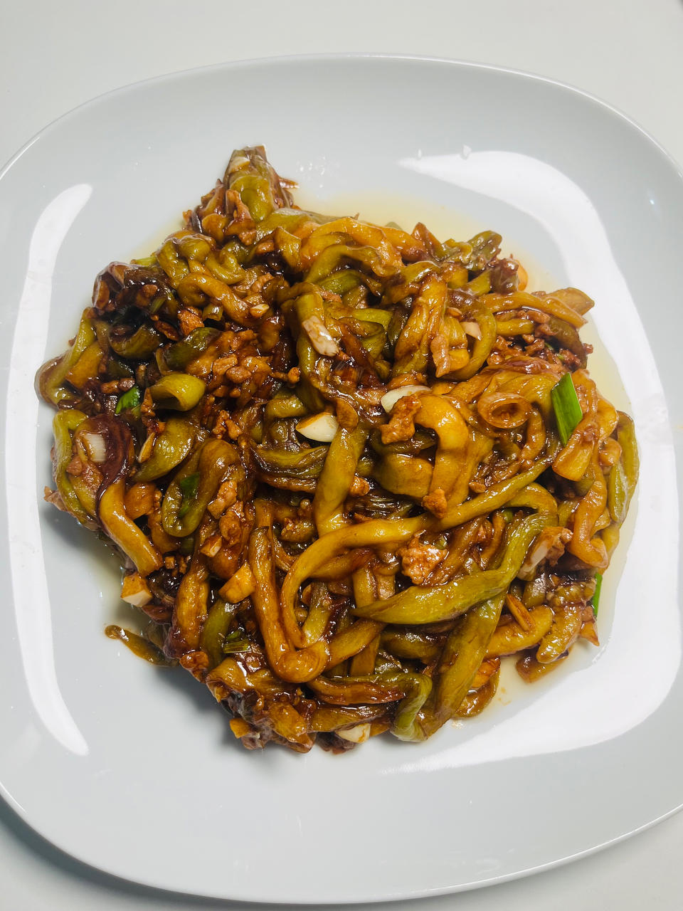 保你多吃两碗饭的
“肉沫茄条”