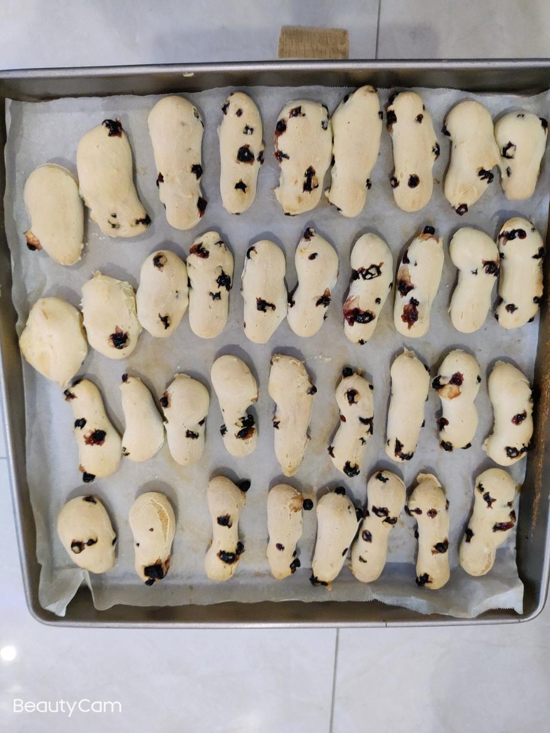 不用预拌粉的手指麻薯包💯成功