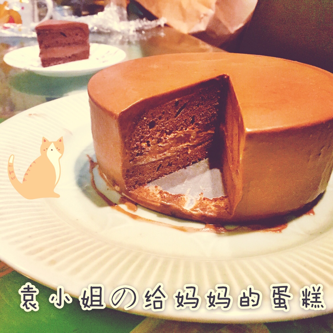 巧克力巴菲蛋糕