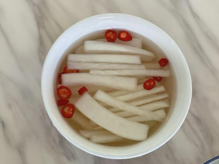雪碧腌萝卜（详细秘制）
