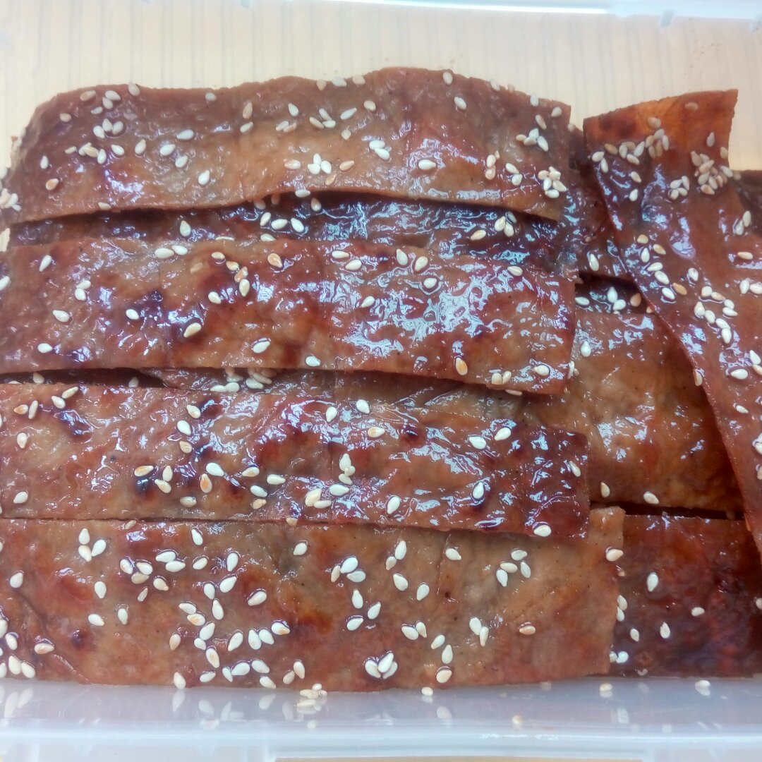 自制超好吃的—蜜汁猪肉脯