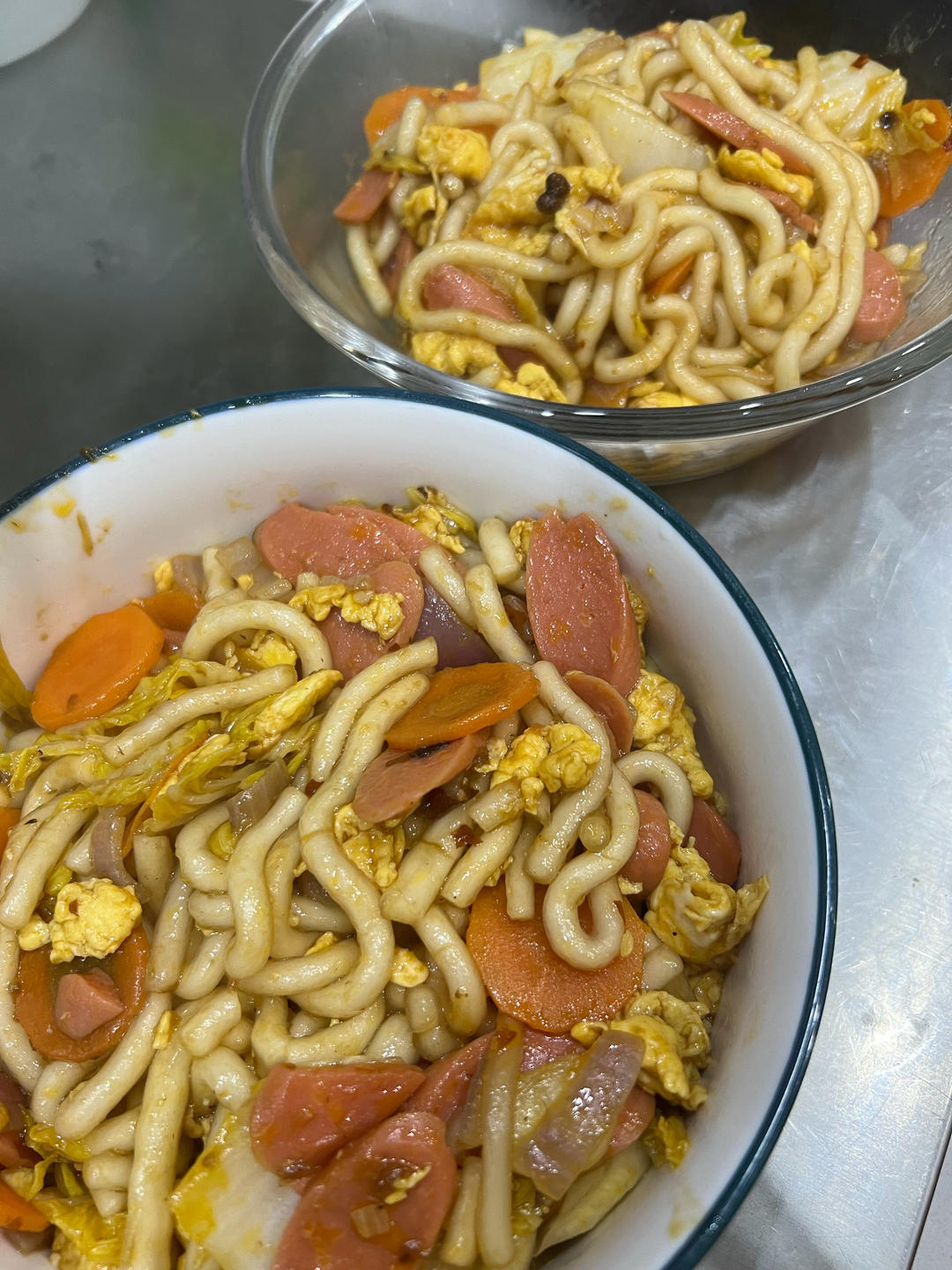 比路边摊好吃百倍的火腿炒土豆粉