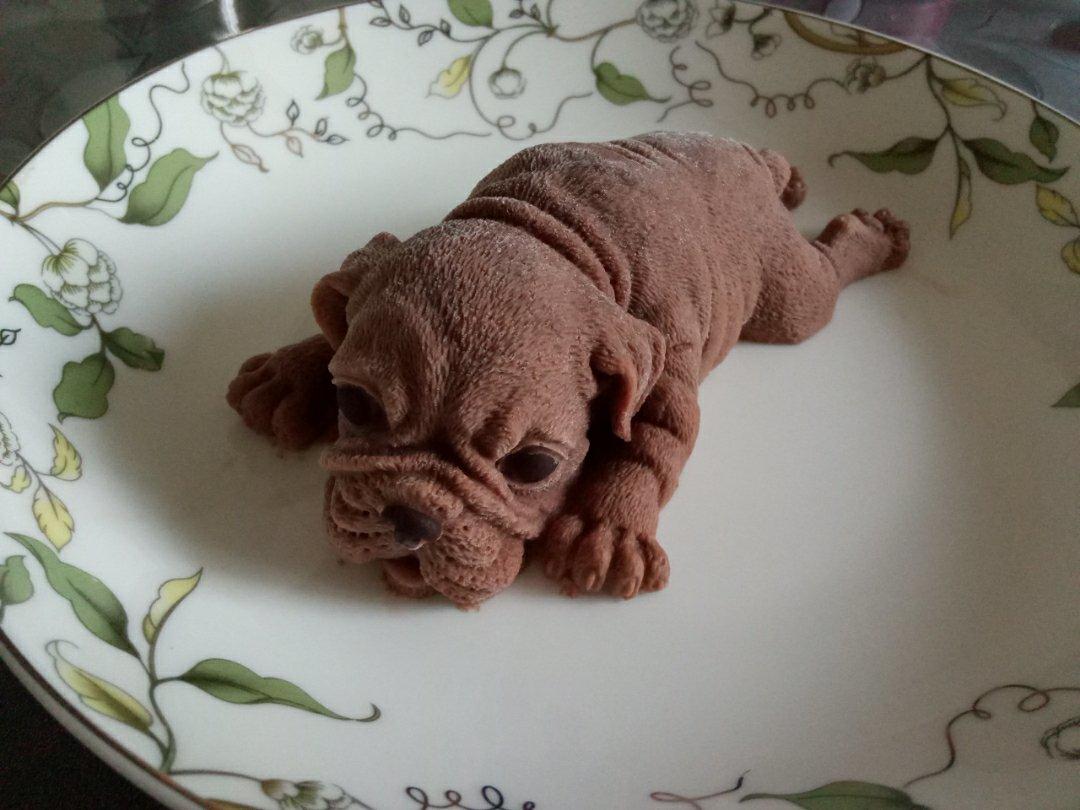 网红沙皮狗慕斯蛋糕