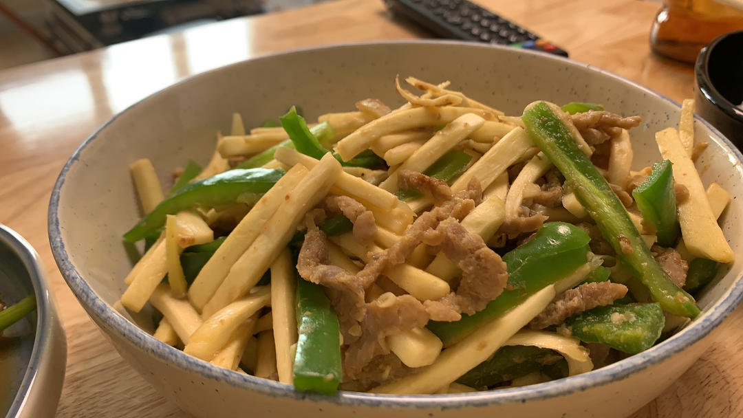茭白炒牛肉