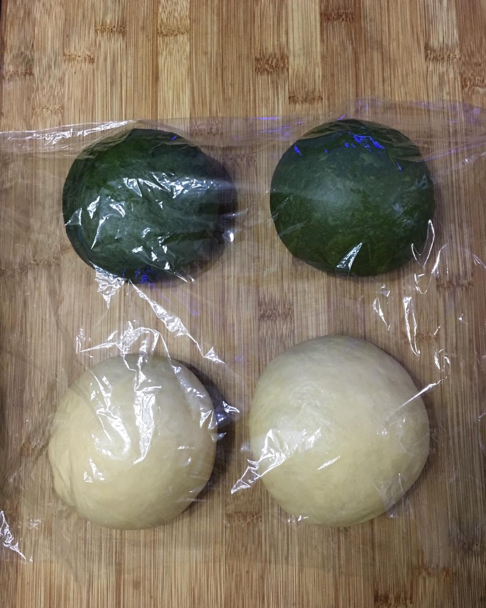 抹茶蜜豆吐司
