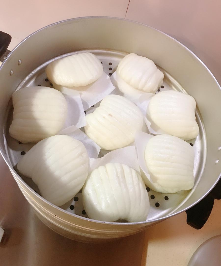 贝壳珍珠馒头