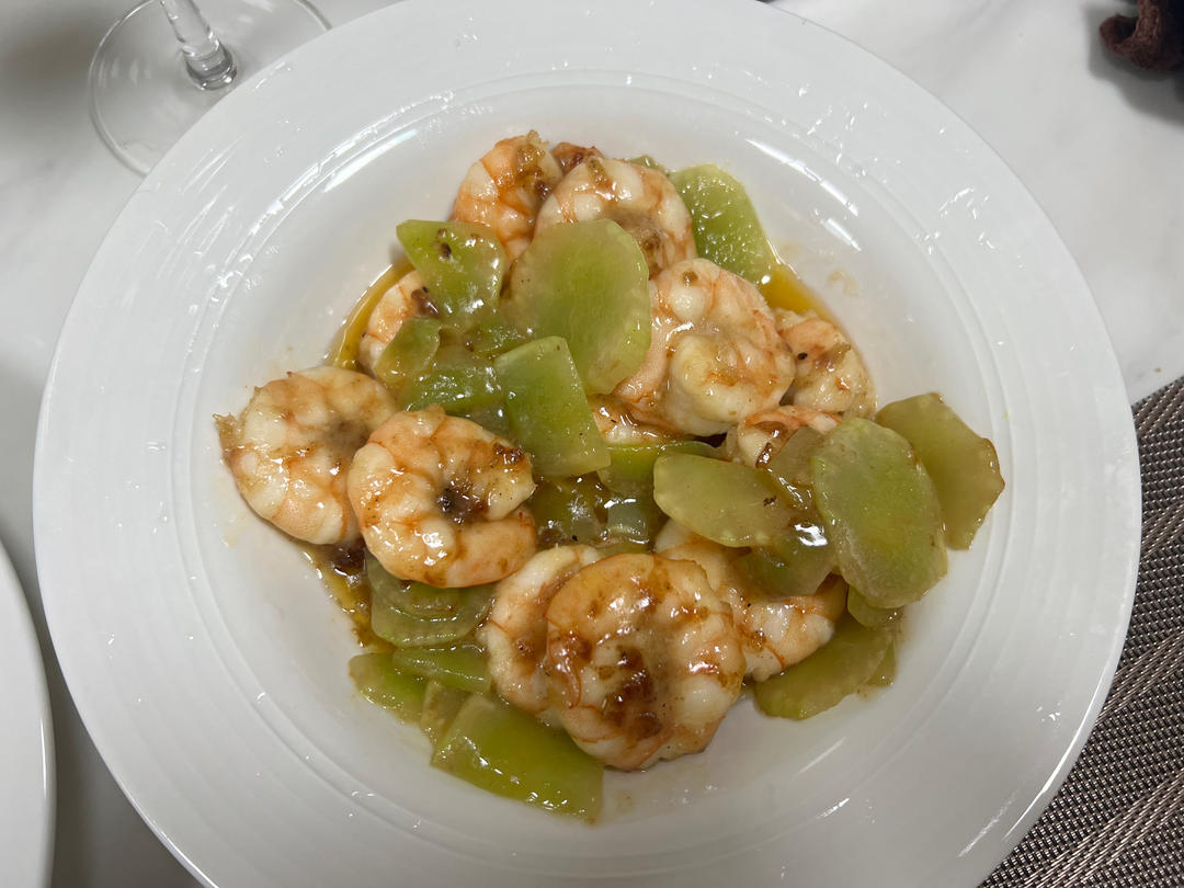 [孕妇食谱]莴笋炒虾仁