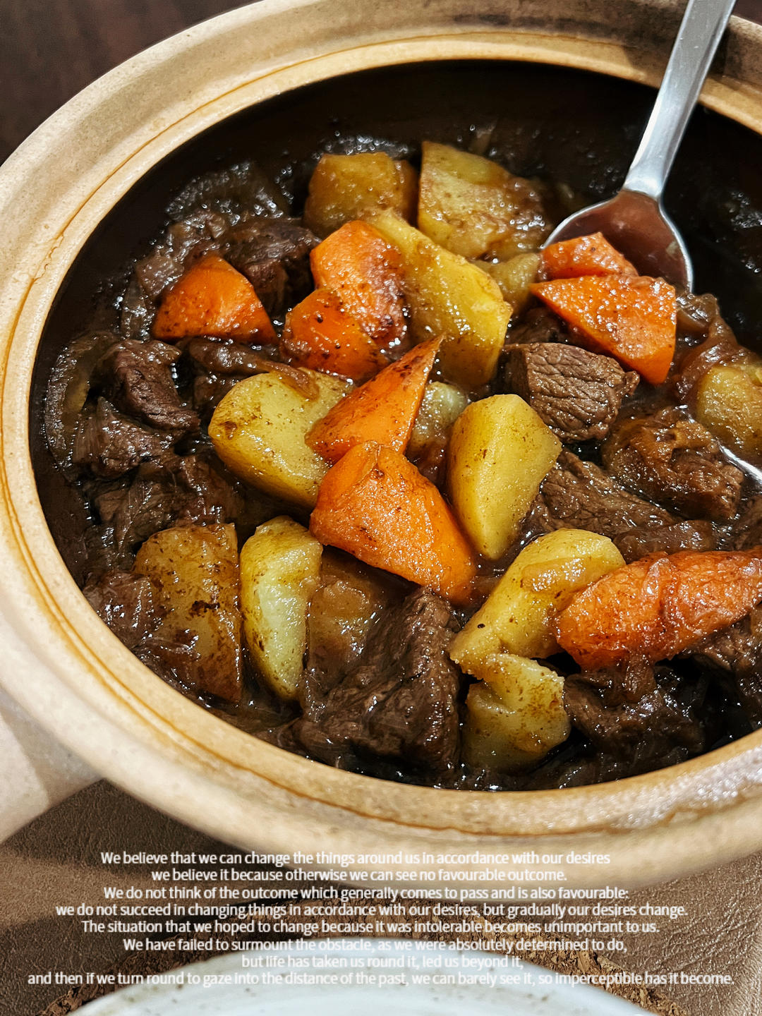 沙沙土豆胡萝卜炖牛肉