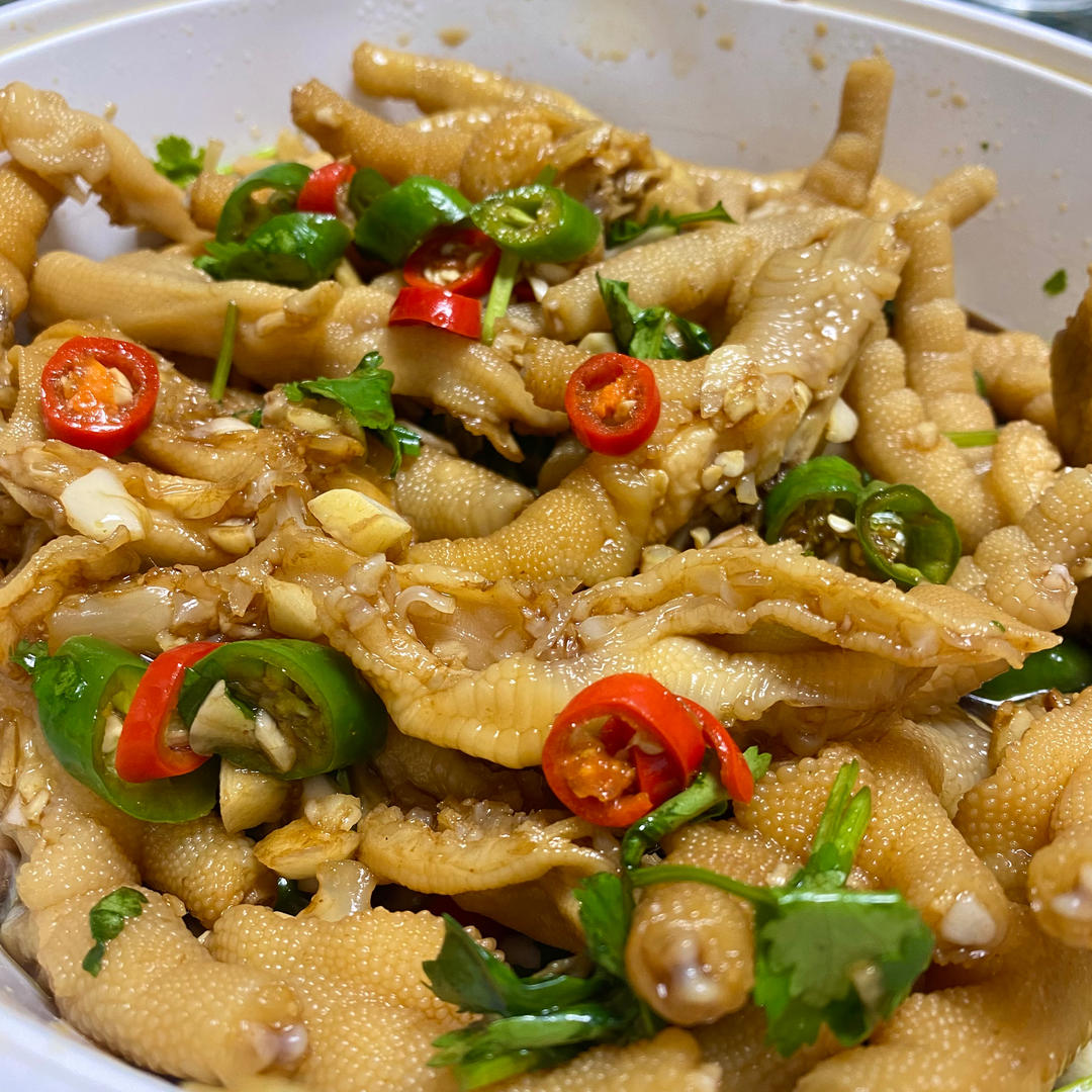 秘制凉拌酸辣鸡爪