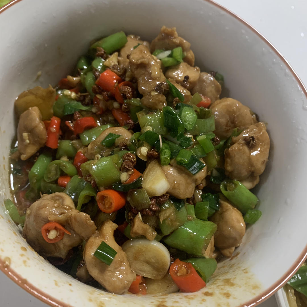 双椒鸡丁（又是超下饭的一道菜）