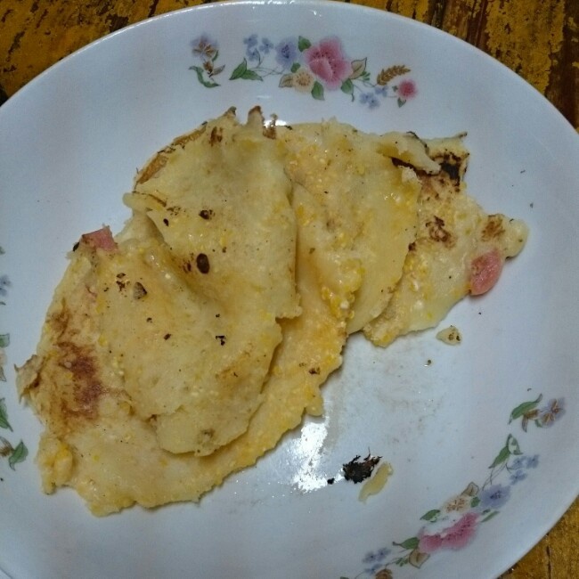 奶香软糯玉米饼