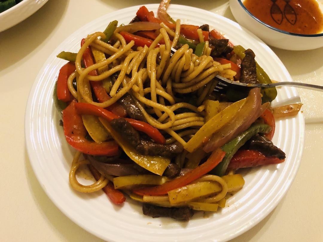 比餐厅好吃的黑椒牛柳意面🍝零失败简单教程