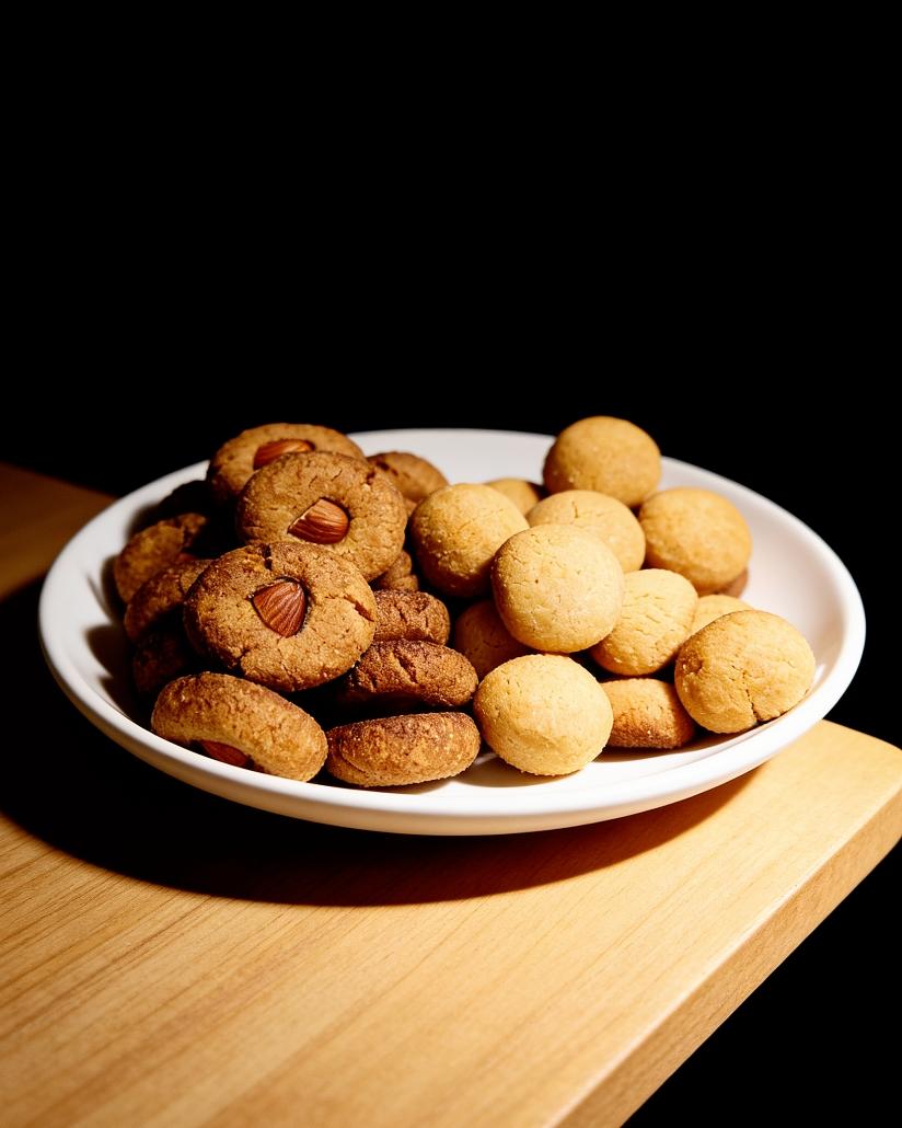 高油🥇杏仁黄油曲奇饼干〔生酮饼干〕