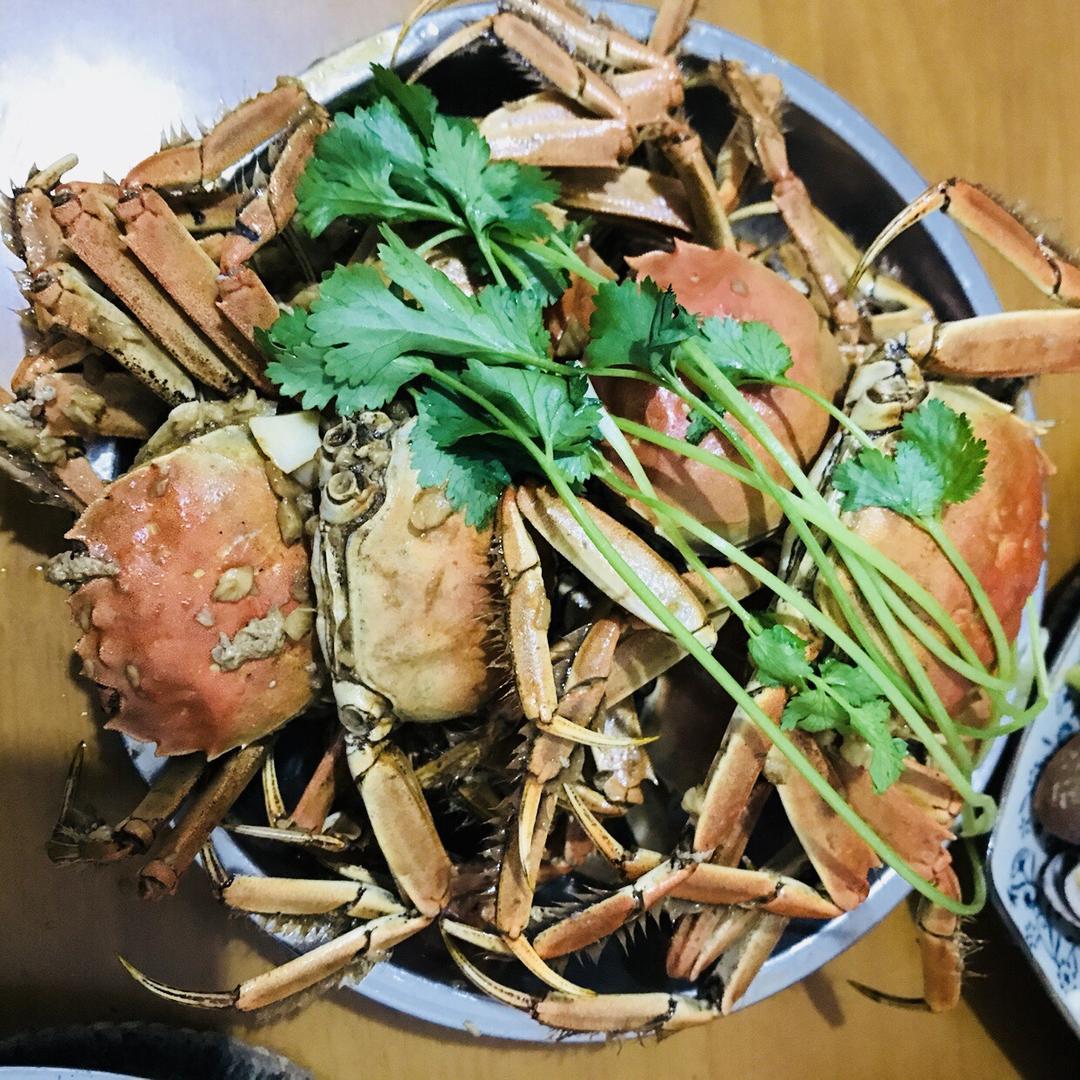 蒜香毛蟹