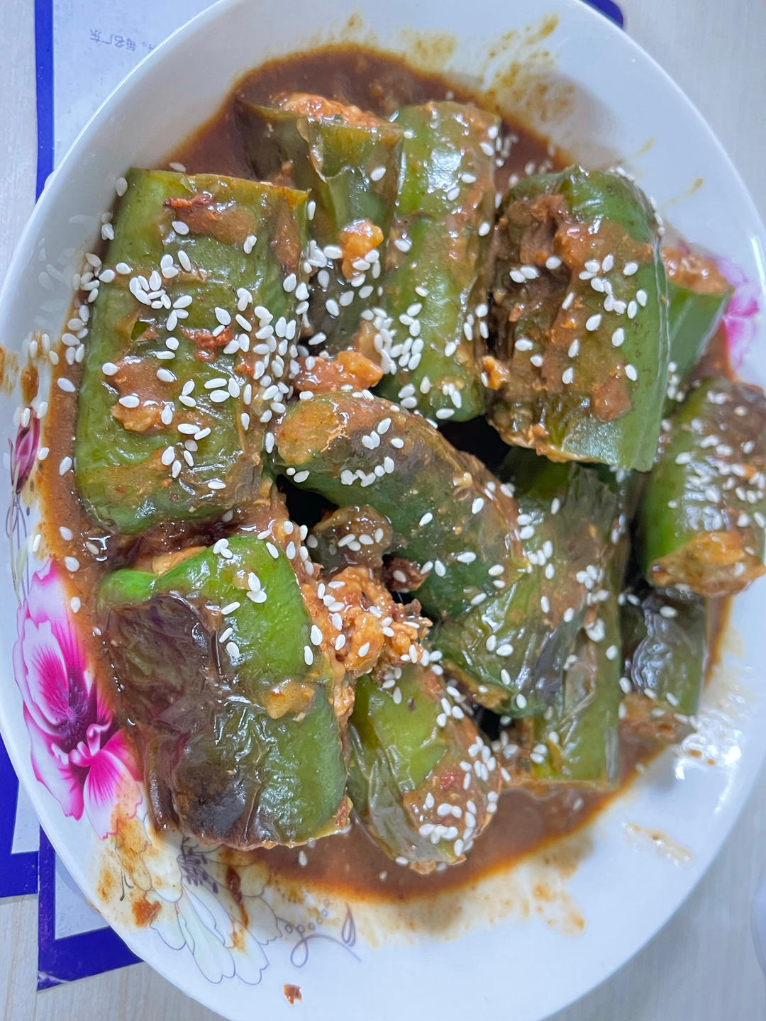 青椒酿肉