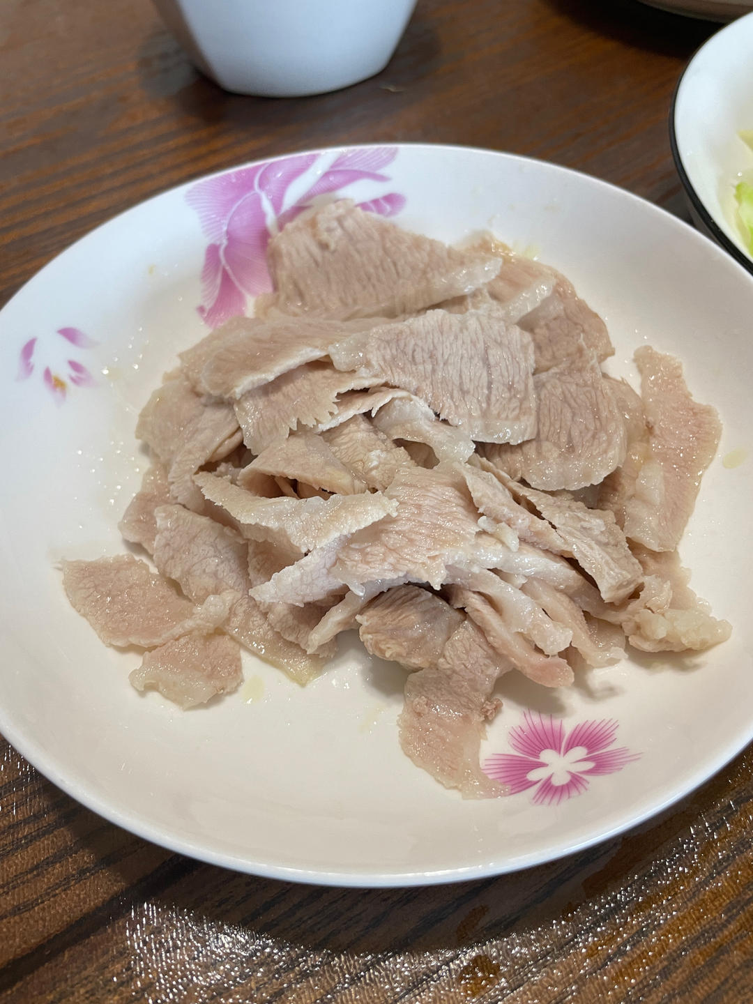 白灼猪颈肉