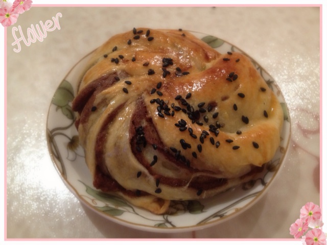 豆沙面包卷