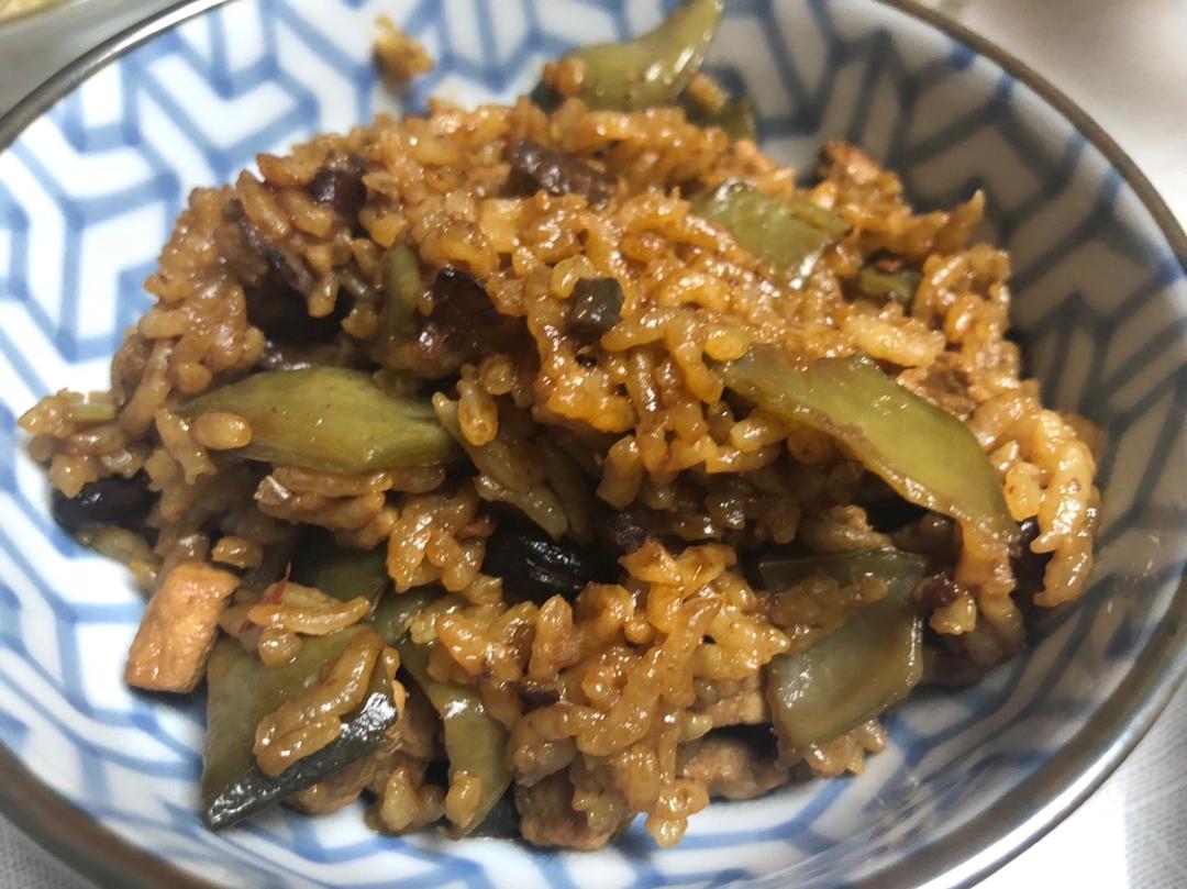 手机用户3371_e3tu做的家乡扁豆肉饭