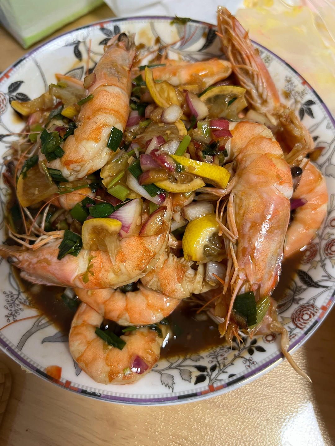 清凉柠檬虾