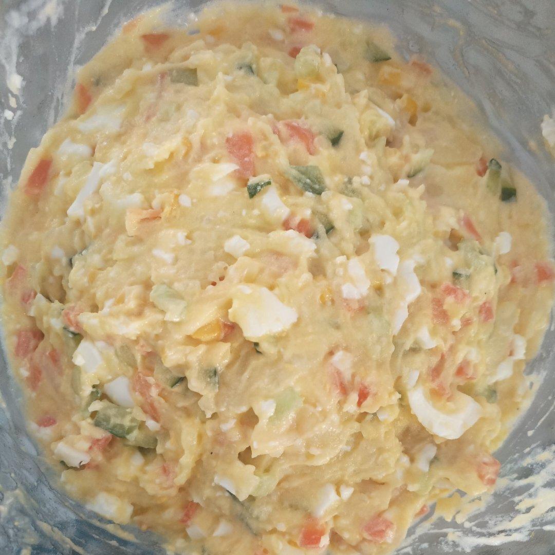 零失败!好吃到舔盘的土豆泥沙拉，饱腹感十足！