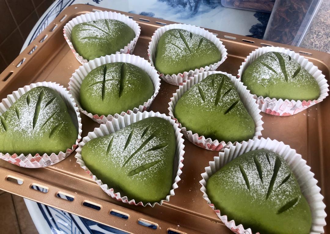 抹茶蜜豆奶酪软欧