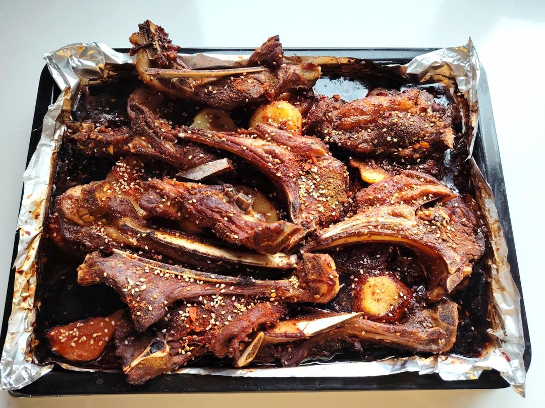 挡不住的诱惑～烤羊排