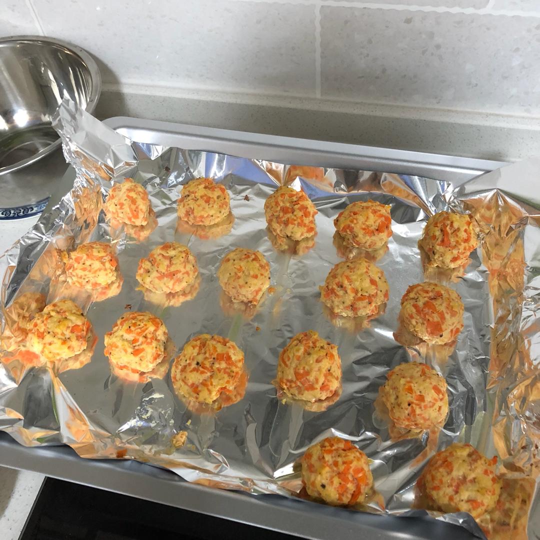 鸡胸豆腐肉丸子（减脂增肌必备）