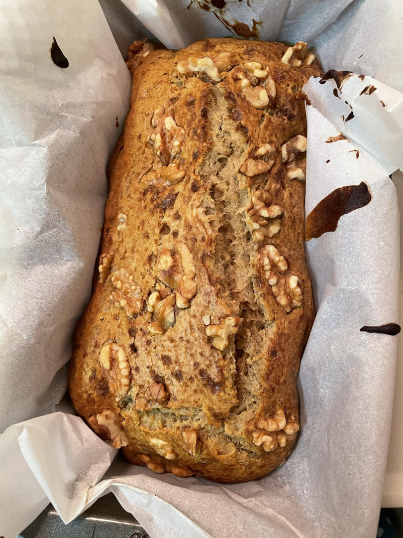 香蕉核桃磅蛋糕 Banana & Walnut Pound Cake